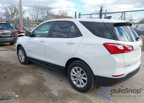 2021 Chevrolet Equinox Fwd Ls из США, поврежденный, VIN 3GNAXHEV2MS145999